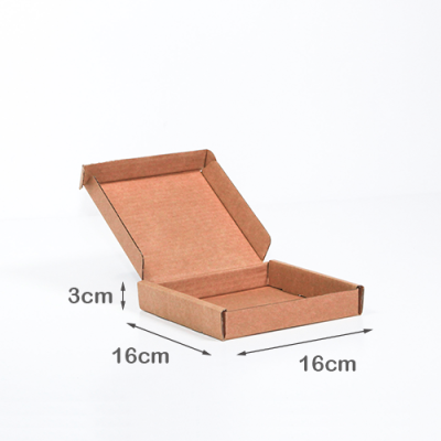 Caixa para Envio Postal 16x16x3cm Kraft - Image 2