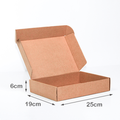 Caixa para Envio Postal 25x19x6cm Kraft - Image 2