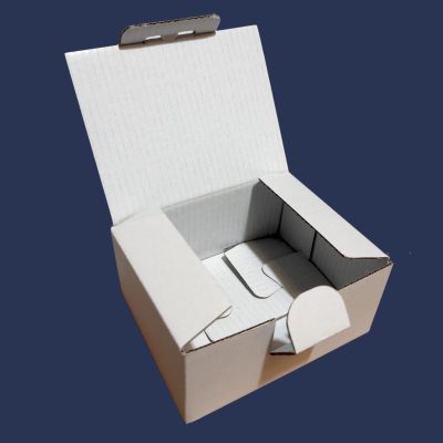 Caixa para Envio Postal 10x8x4.5cm Branca