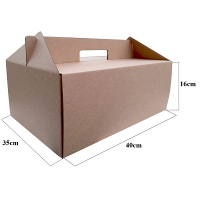 Caixa para Take-Away 40x35x16cm Kraft