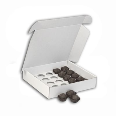 Caixa para 25 Brigadeiros Branco - Image 2