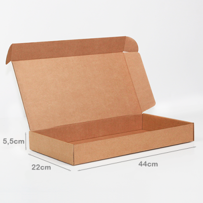Caixa para Envio Postal 44x22x5.5cm (KRAFT)