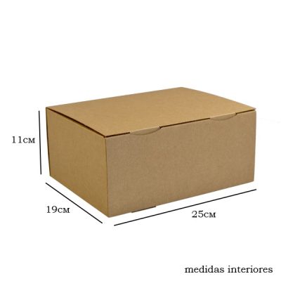 Caixa para Envio Postal 25x19x11cm Kraft