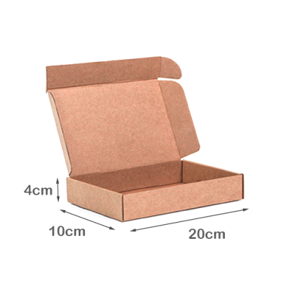 Caixa para Envio Postal 20x10x4cm Kraft - Image 2