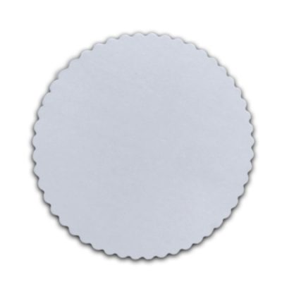 Base Ø 24 CM para bolos - 3mm espessura - dourado/branco - Image 2