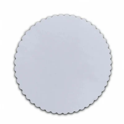 Base Ø 24 CM para bolos - 3mm espessura - dourado/branco - Image 6