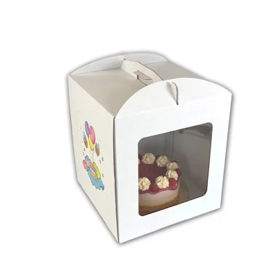 Caixa para Bolos decorada com janela - Image 3