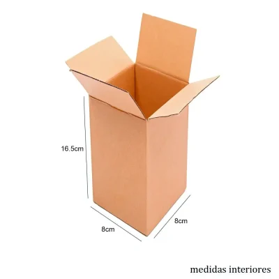 8x8x16.5cm - Caixa de cartão americana