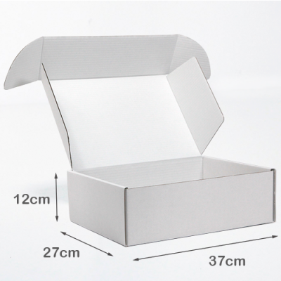 Caixa para Envio Postal 37x27x12cm Branco - Image 2