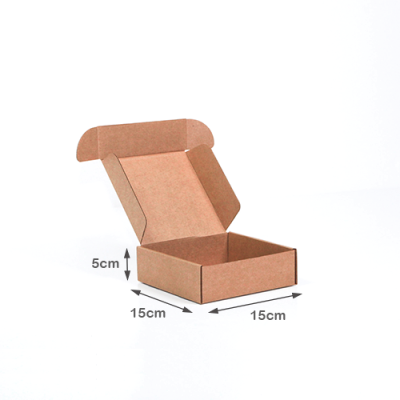 Caixa para Envio Postal 15x15x5cm Kraft - Image 2