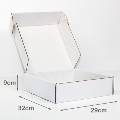 Caixa para Envio Postal 29x32x9cm Branco - Image 2