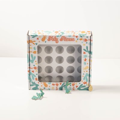 Caixa para 25 Brigadeiros da Páscoa com janela - Image 3
