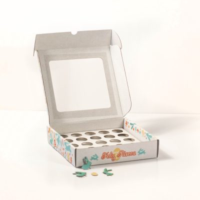 Caixa para 25 Brigadeiros da Páscoa com janela - Image 2