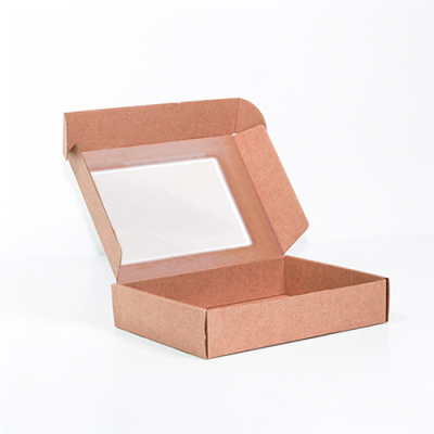 Caixa para Envio Postal 19.5x14.5x4.5cm Kraft (com janela)