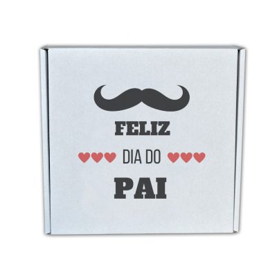 Caixa para 12 Brigadeiros Dia do Pai (com divisória)