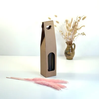 Caixa com janela para 1 Garrafa de Vinho - Image 2