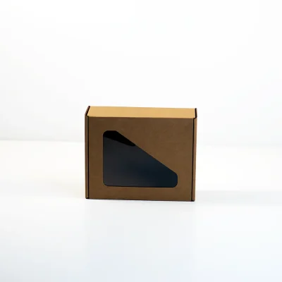 Caixa para Envio Postal 22x18x8cm Kraft com janela - Image 2