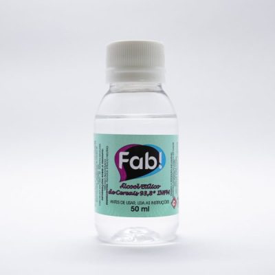 Álcool Etílico Cereais 50ml - FAB