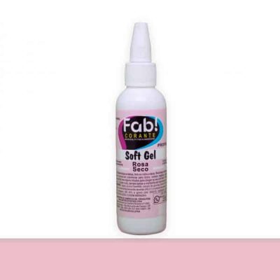 Corante Softgel Rosa Seco 60g - FAB