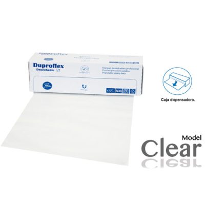 Saco Pasteleiro CLEAR 75 65x34cm (100un) - Godie