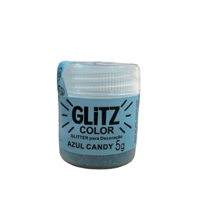 Glitz Color Azul Candy 5g - FAB