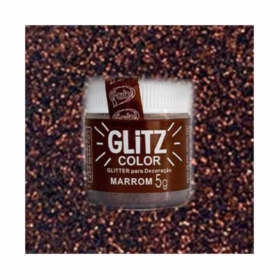 Glitz Color Marrom 5g - FAB