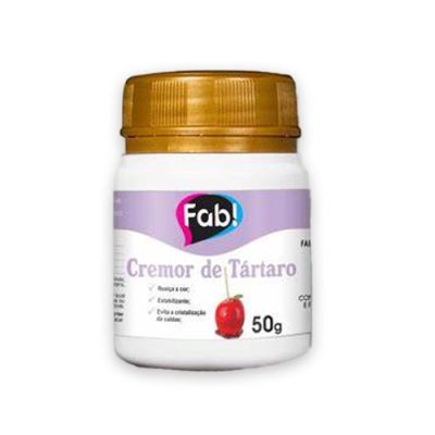 Cremor de Tártaro Fab 50g - FAB
