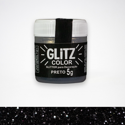 Glitz Color Preto Fab 5g - FAB