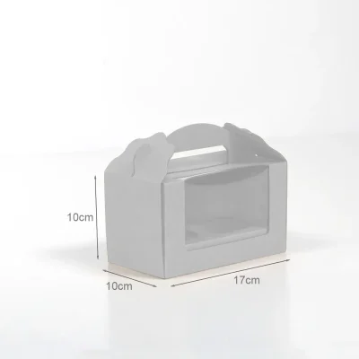 Caixa para 2 Cupcakes 17x10x10 Micro Branco