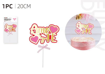 Topper1 Amo-te 20cm