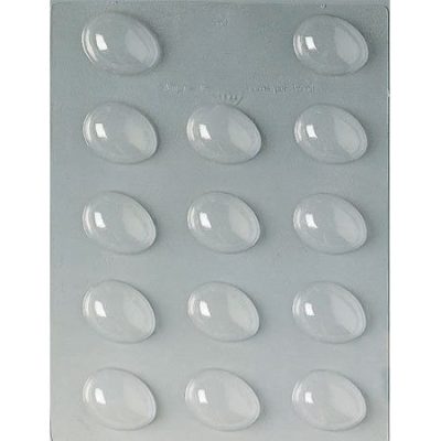 Molde Ovo Acetato 14pçs 40×31 h17 mm