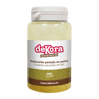 Corante Pó Lipóssolúvel Ouro Brilhante 25g - DEKORA