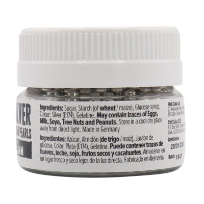 Pêrola de Açucar Prata 4mm 25g - PME - Image 2