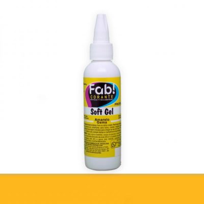 Corante softgel Amarelo gema 60g - FAB
