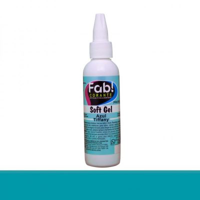 Corante softgel azul tiffany 60g - FAB