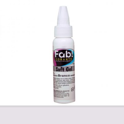 Corante Softgel Branco 60g - FAB
