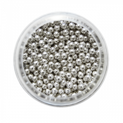 Pêrola de Açucar Prata 4mm 25g - PME - Image 3