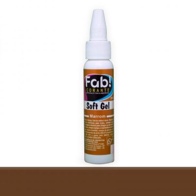 Corante softgel marrom 60g - FAB