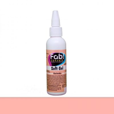 Corante softgel salmão 60g - FAB