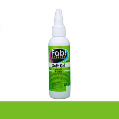 Corante softgel verde folha 60g - FAB