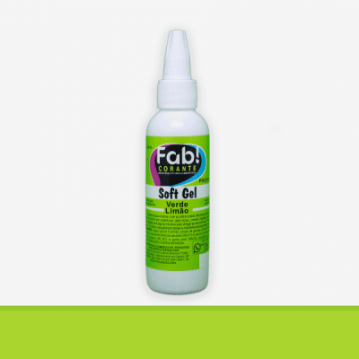 Corante softgel verde limão 60g - FAB