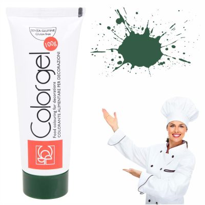 Corante gel 100g Verde Bosque - Modecor - Image 2