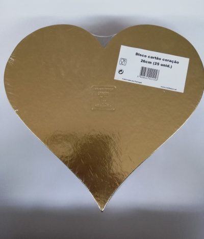 Base Cartão Coração 26 cm