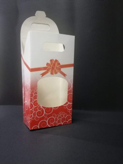 Caixa tipo saco c/janela medida 11,5x24cm (grande)