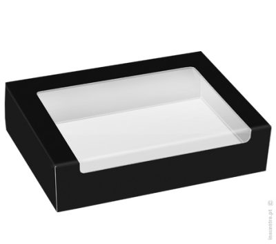 Take away em cartolina preta 18X9X4 cm - Image 3