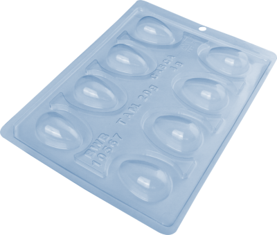 Molde Chocolate Ovo Liso 20g 3 Partes