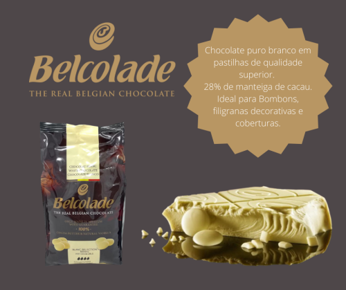 Chocolate Belcolade Branco Selection 31% (Belga)