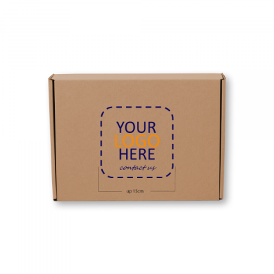 Caixa para Envio Postal Kraft com o seu logotipo - Image 3