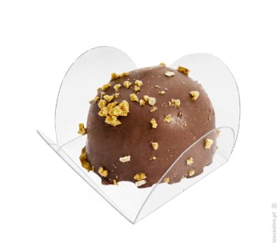 Base / Caixeta para brigadeiros e bombons transparente 3,3x2,3x3,3 (pack 50un)