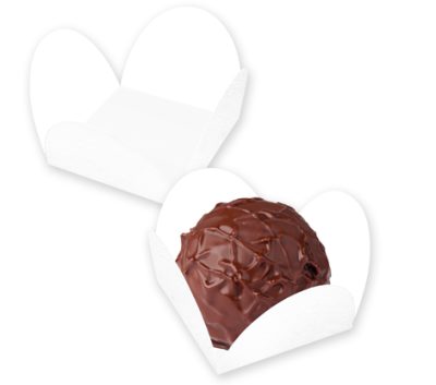 Base/Caixa para brigadeiros e bombons 3,3×2,3×3,3 cm (Pack 1000un)